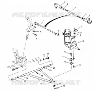 Wishbones Front   TIRANTES DE DIRECCIÓN 2x4 300 W947530 (4926742674B006)