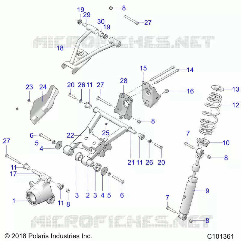 SUSPENSION TRASERA