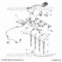 ELECTRICA, WIRE HARNESS, ENGINE