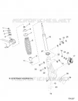 SUSPENSION, PUNTAL DELANTERO