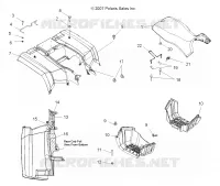 TRASERO CAB, ASIENTO and para pies