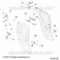 PUERTAS, REAR, FULL, MOUNTING