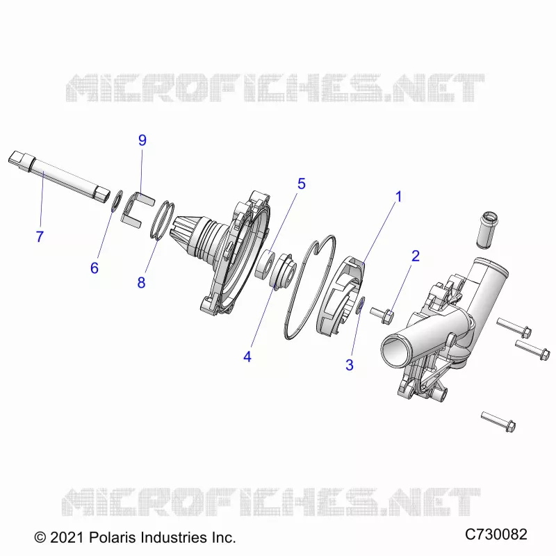 ENFRIAMIENTO, WATERPUMP ASSEMBLY