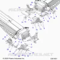 CHASIS, BULKHEAD ASM.