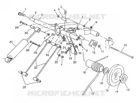 TRASERO ARM PAR 700 RMK 0970966, 700 SKS 0970566, and EUROPEAN 700 SKS E970 (4938573857B014)