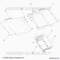 PISO PANELS, UNDERSEAT