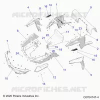CARROCERÍA POSTERIOR RACK AND FENDERS