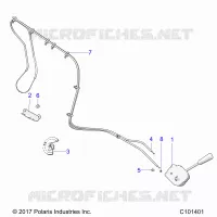 TREN, SHIFT LEVER