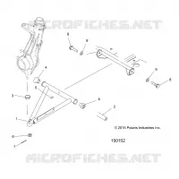 SUSPENSION, A-ARM AND PUNTAL MOUNTING