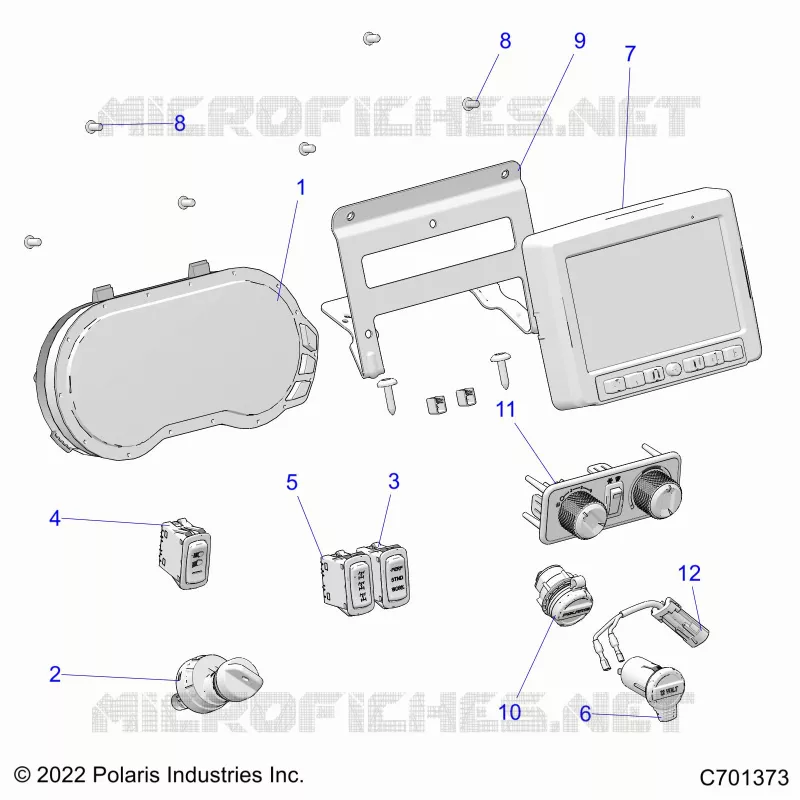 ELECTRICA, DASH INSTRUMENTS