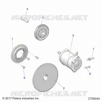 MOTOR DE ARRANQUE AND DRIVE