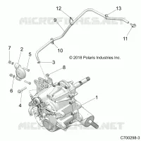 TREN, MAIN GEARCASE MOUNTING