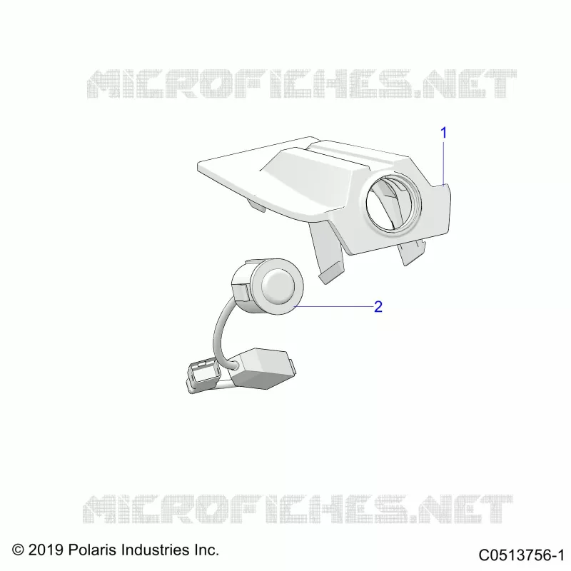 ELECTRICA, BACKUP CAMERA T24AAPHD/GD (C0513756-1)