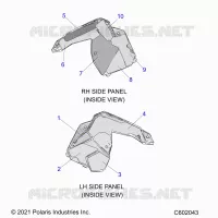 PANELES LATERALES FOAM/FABRIC