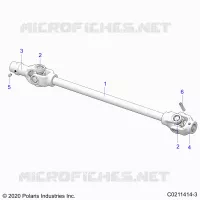 TREN, FRONT PROP SHAFT