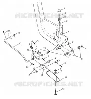 Y PEDAL FRENO DE ESTACIONAMIENTO Swedish Magnum 6X6 S97AE42E (4940754075C002)