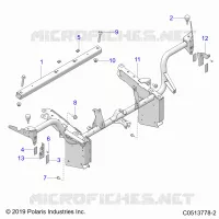 CHASSIS, FRONT BASTIDOR ASM. (USA ONLY)