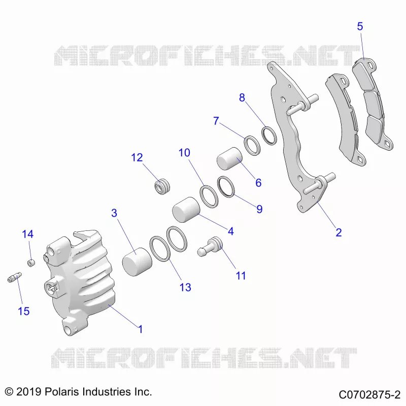 BRAKES, PINZA FRENO DELANTERA