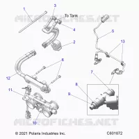 SISTEMA DE COMBUSTIBLE, RAIL, LINES AND THROTTLE BODY