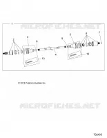 TREN, REAR HALF SHAFT