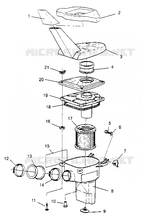 CAJA DE AIRE 6x6 400L W948740 (4926802680B001)