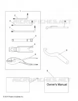REFERENCES, KIT DE HERRAMIENTA and EL MANUAL DEL PROPIETARIOS