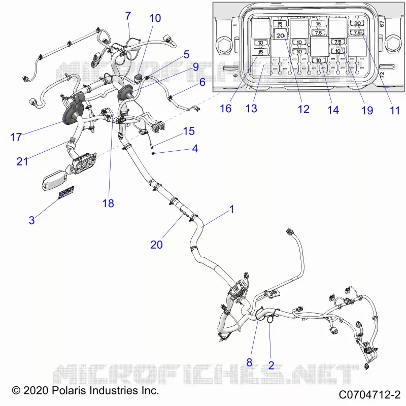 ELECTRICA, WIRE HARNESS