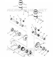 PISTÓN Y CIGÜEÑAL SUPER SPORT 0950743 (4928882888C007)