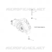 DRIVE TRAIN, MONTAJE DE ENGRANAJES, FRONT