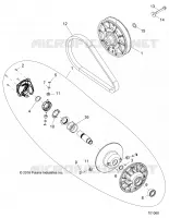 TREN, SECONDARY CLUTCH