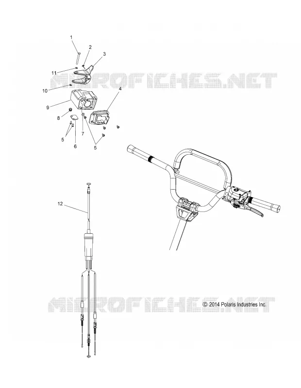 MOTOR, ACELERADOR CONTROL ASM.