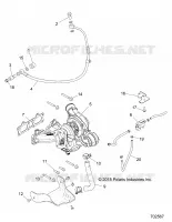 MOTOR, TURBO CHARGER MOUNTING