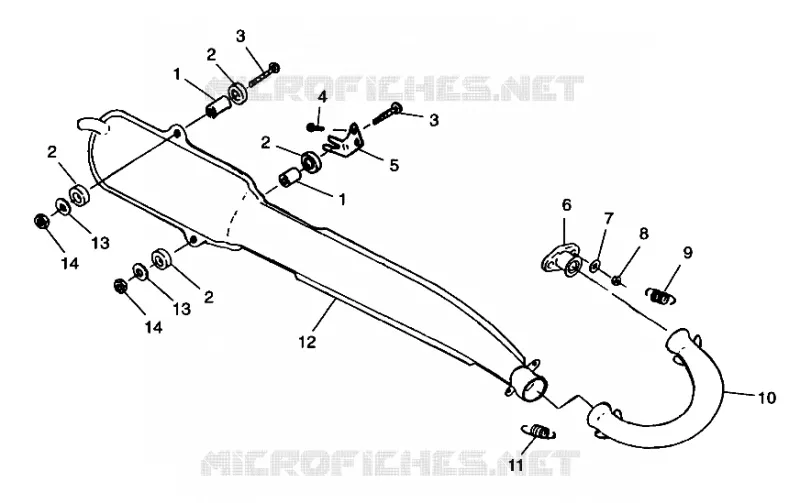 SISTEMA DE ESCAPE Trail Blazer W98BA25C (4945464546A010)