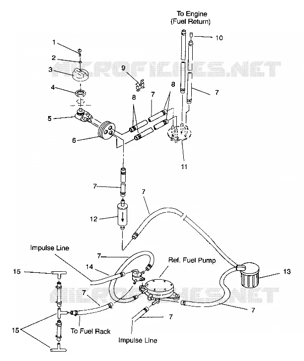 SISTEMA DE COMBUSTIBLE SL 650 B944058 (4926992699006A)