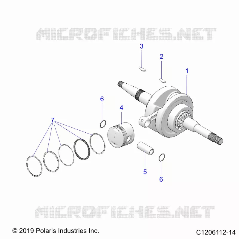 ENGINE, CIGUEÑAL AND PISTON