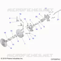 TREN, PRIMARY CLUTCH