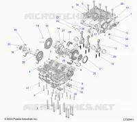 ENGINE, CRANKCASE, CIGUEÑAL