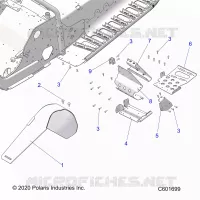 CHASSIS, FOOTREST-LH AND PROTECCIÃ³N DEL EMBRAGUE