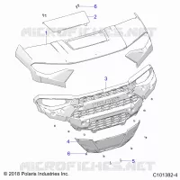 CAPUCHA AND FRONT FASCIA