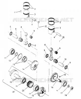 PISTÓN Y CIGÜEÑAL WIDETRAK LX 0952064 AND  EUROPEAN WIDETRAK LX E952064 (4928942894C010)