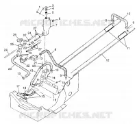 SISTEMA DE REFRIGERACIÓN 700 XC 0981766 and EUROPEAN 700 XC E981766 (4944154415B007)