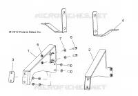 BASTIDOR, OPCIONES, BUMPER, BRACKET, REAR