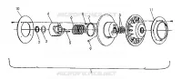 accionado de embrague 500 and 500 Classic (4921252125036A)
