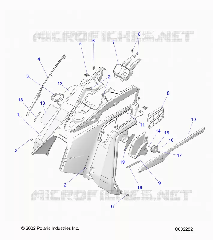 FAIRING MEDIO