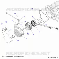 ENGINE, STATOR AND FLYRUEDA