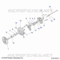 TREN, PRIMARY CLUTCH
