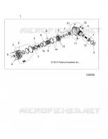 TREN, FRONT CAJA DE ENGRANAJES INTERNALS