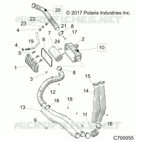 ENGINE, TOMA DE AIRE SYSTEM
