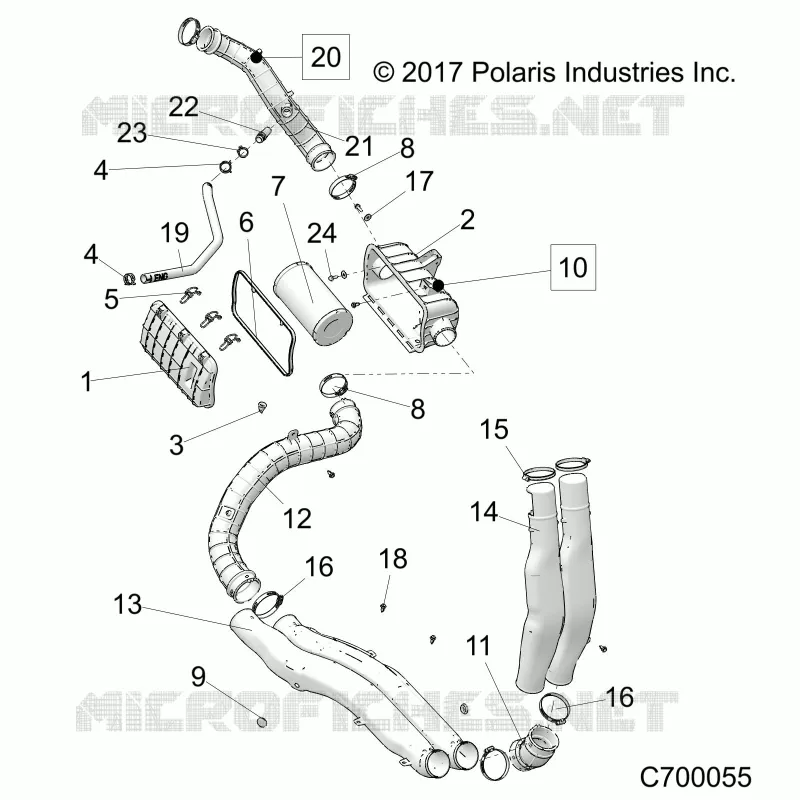 ENGINE, TOMA DE AIRE SYSTEM