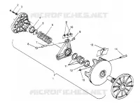 Embrague ASSEMBLY SPORT 0950443, SPORT TOURING 0950243  and EUROPEAN SP (4928822882C005)
